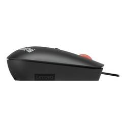 Lenovo ThinkPad Compact optická myš, přenos kabelový, 4 tlačítko, 800 dpi, 1600 dpi, 2400 dpi, černá
