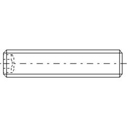 TOOLCRAFT 886285 závitový kolík M4 10 mm ocel 20 ks