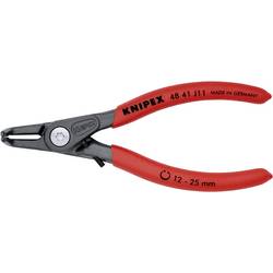 Knipex 48 41 J11 kleště na pojistné kroužky Vhodné pro (kleště na pojistné kroužky) vnitřní kroužky 12-25 mm Tvar hrotu zahnutý o 90°