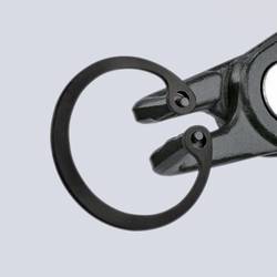 Knipex 48 41 J11 kleště na pojistné kroužky Vhodné pro (kleště na pojistné kroužky) vnitřní kroužky 12-25 mm Tvar hrotu zahnutý o 90°