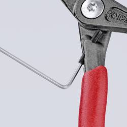 Knipex 48 41 J11 kleště na pojistné kroužky Vhodné pro (kleště na pojistné kroužky) vnitřní kroužky 12-25 mm Tvar hrotu zahnutý o 90°