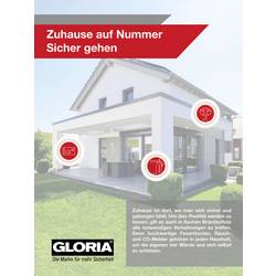 Gloria RC-10 detektor kouře vč. baterie s životností 10 let na baterii (Ø x v) 40 mm x 41 mm