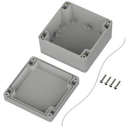 TRU COMPONENTS TC-10860504 univerzální pouzdro 105 x 105 x 60.10 ABS světle šedá 1 ks