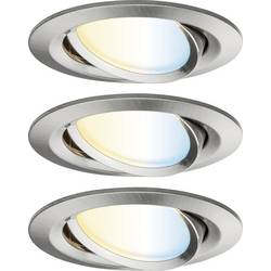 Paulmann 92441 LED stropní svítidlo, LED vestavné svítidlo, LED, 6 W, železo (kartáčované)