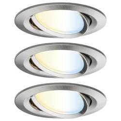 Paulmann 92441 LED stropní svítidlo, LED vestavné svítidlo, LED, 6 W, železo (kartáčované)