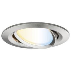 Paulmann 92441 LED stropní svítidlo, LED vestavné svítidlo, LED, 6 W, železo (kartáčované)
