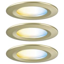 Paulmann 92445 LED stropní svítidlo, LED vestavné svítidlo, LED, LED, 6 W, zlatá (matná)