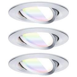 Paulmann 92435 LED stropní svítidlo, LED vestavné svítidlo, LED, LED, 6 W, Hliník (soustružený)