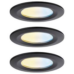 Paulmann 92446 LED stropní svítidlo, LED vestavné svítidlo, LED, LED, 6 W, černá (matná)