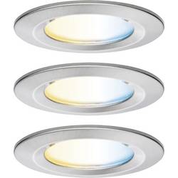 Paulmann 92443 LED stropní svítidlo, LED vestavné svítidlo, LED, 6 W, železo (kartáčované)