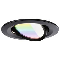 Paulmann 92437 LED stropní svítidlo, LED vestavné svítidlo, LED, LED, 6 W, černá (matná)