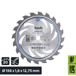 kwb 584154 tvrdokovový pilový kotouč 156 x 12.75 x 1.0 mm Počet zubů (na palec): 20 1 ks