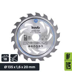 kwb 583354 tvrdokovový pilový kotouč 150 x 16 x 1.0 mm Počet zubů (na palec): 20 1 ks