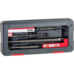 kwb 109166 40CR-ocel sada sekáče 6dílná 5 mm, 6 mm, 8 mm, 10 mm SDS plus 1 sada