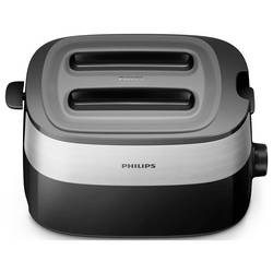 Philips Daily Collection topinkovač černá, stříbrná