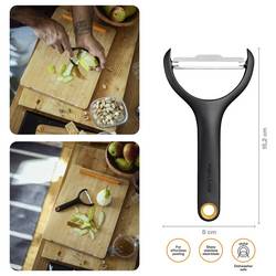 Fiskars 1079908 Držák zeleniny s otočnou čepelí, ergonomická rukojeť