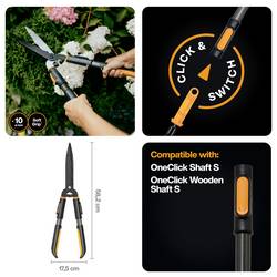 Fiskars OneClick ruční nůžky na živý plot