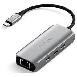 Satechi USB-C® dokovací stanice ST-H3C25EM Vhodné pro značky (dokovací stanice pro notebook): Apple MacBook, MacPro