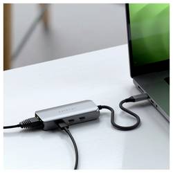Satechi USB-C® dokovací stanice ST-H3C25EM Vhodné pro značky (dokovací stanice pro notebook): Apple MacBook, MacPro
