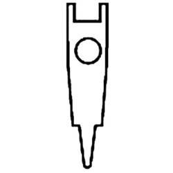 Vogt Verbindungstechnik 1002k.68 pájecí kolík Kontaktní plocha pocínovaný 100 ks (d x š) 10 mm x 2.4 mm
