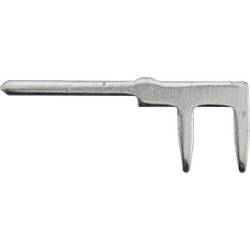 Vogt Verbindungstechnik 1080h.61 kontaktní kolík Kontaktní plocha postříbřený 100 ks (d x š) 11.2 mm x 0.6 mm