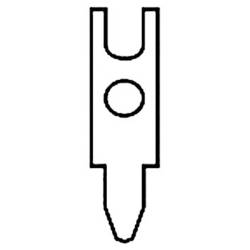 Vogt Verbindungstechnik 101506.28 pájecí kolík Kontaktní plocha pocínovaný 100 ks (d x š) 7.5 mm x 2.8 mm
