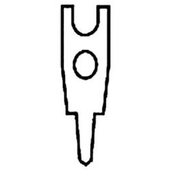 Vogt Verbindungstechnik 1003m.28 pájecí kolík Kontaktní plocha pocínovaný 100 ks (d x š) 8.5 mm x 2.5 mm