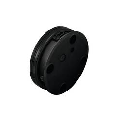 Europalms 15cm tot 5kg sort otočný talíř