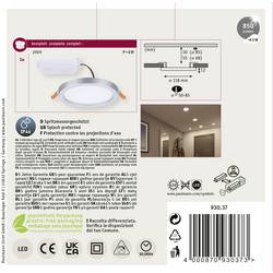 Paulmann 93037 AREO VariFit LED panel vestavný, LED, 6.5 W, chrom (matný)