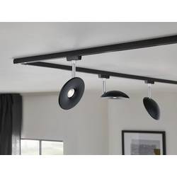 Paulmann URail Spot Sphere LED pásové reflektory URail 7.4 W LED černá (matná), chrom