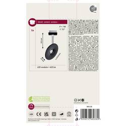 Paulmann URail Spot Sphere LED pásové reflektory URail 7.4 W LED černá (matná), chrom
