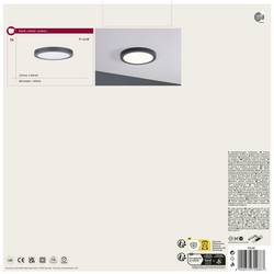 Paulmann 70988 Panel Abia LED panel LED pevně vestavěné LED 22 W tmavě šedá