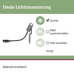 Paulmann 94368 Osvětlovací systém Plug&Shine teplá bílá šedá
