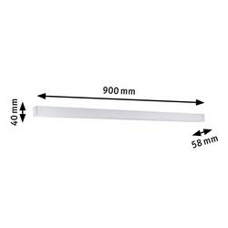 Paulmann HomeSpa Tova 78945 LED osvětlení zrcadla teplá bílá chrom, bílá