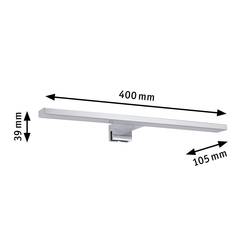 Paulmann HomeSpa Evie 78938 LED osvětlení zrcadla teplá bílá chrom