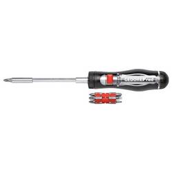 Gedore Univerzální Ráčnový šroubovák na bity 1/4 (6,3 mm) 128 mm DIN 3126