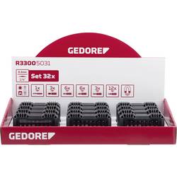 Gedore Display 12xBit-Box 1/4 SL+PH+PZ+TX 32tlg R33009032 Box s bity, 12násobné, 1/4 (6,3 mm), 1/4 (6,3 mm)