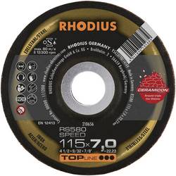 Rhodius 210656 RS580 SPEED brusný kotouč lomený Průměr 115 mm Ø otvoru 22.23 mm nerezová ocel, ocel 1 ks