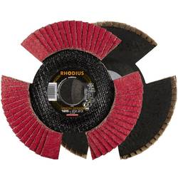 Rhodius 210646 VISION SPEED vějířovitý brusný kotouč Průměr 125 mm Ø otvoru 22.23 mm Zrnitost 80 nerezová ocel 1 ks