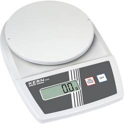 Kern EMB 1200-1+C Školní váha EMB 1200-1+C Kalibrováno dle (DAkkS) Max. váživost 1.2 kg Rozlišení 0.1 g na baterii bílá