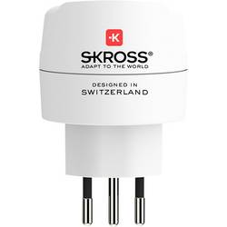 Skross 1.500272C-E cestovní adaptér SKROSS - Europe to Switzerland Italy Braz Single adapter