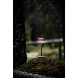 Konstsmide 7830-960 Lyon Akumulátorová stolní LED lampa 2.5 W teplá bílá, RGB terakota