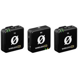nasazovací sada mikrofonu Rode Wireless ME Dual Druh přenosu:bezdrátový vč. kabelu, vč. ochrany proti větru, vč. tašky, vč. svorky