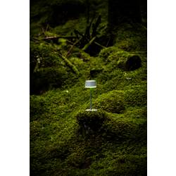Konstsmide 7830-630 Lyon Akumulátorová stolní LED lampa 2.5 W teplá bílá, RGB zeleno-šedá