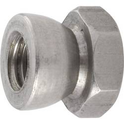 TOOLCRAFT 88118-10 distanční matice M6 10 mm nerezová ocel 10 ks