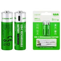 LogiLink LR03RCB2 akumulátor AAA Li-Ion 1.5 V 2 ks