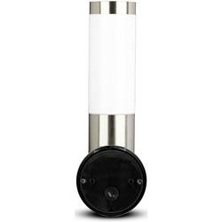 V-TAC VT-833 8624 venkovní nástěnné LED osvětlení E27 60 W nerezová ocel