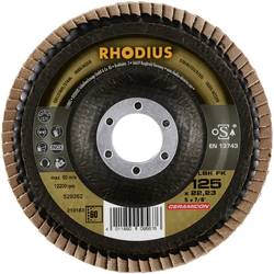 Rhodius 210183 LSK FK vějířový brusný kotouč Průměr 125 mm Ø otvoru 22.23 mm Zrnitost 60 nerezová ocel 1 ks