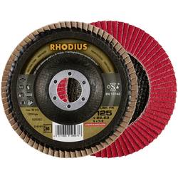 Rhodius 210183 LSK FK vějířový brusný kotouč Průměr 125 mm Ø otvoru 22.23 mm Zrnitost 60 nerezová ocel 1 ks