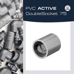FIAP 2508 dvojitá objímka z PVC (Ø) 75 mm 1 ks